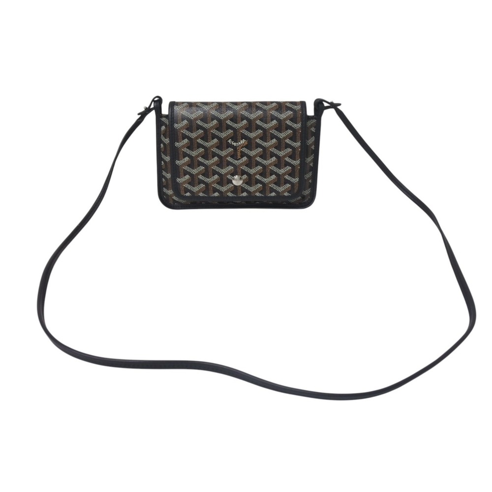 GOYARD Plumet shoulder bag leather black